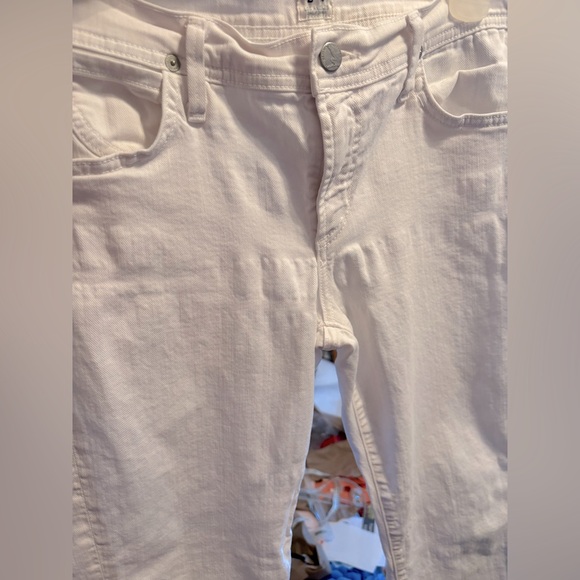 Citizens of Humanity Dani cropped jeans women’s size 30 white - Picture 3 of 8
